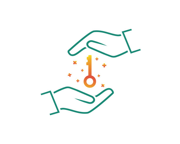 手握金钥匙。图片下载