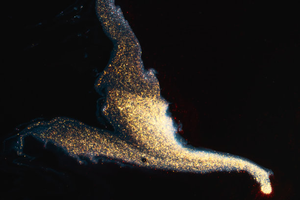 抽象的金色闪光背景图片下载