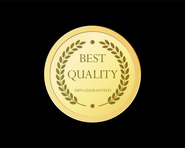 金牌质量奖与桂冠图片下载