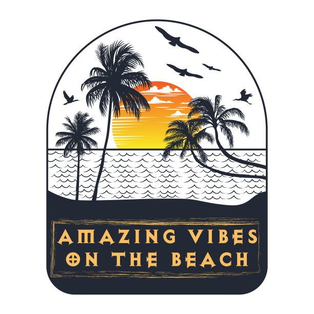 沙滩上令人惊叹的氛围图片下载