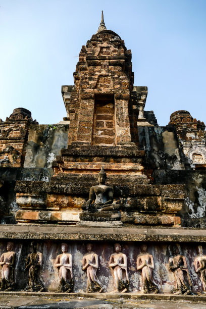 柬埔寨吴哥寺，以数码照片为背景图片下载