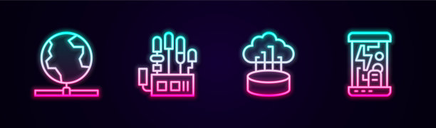 集线全球科技机械机械手图片下载