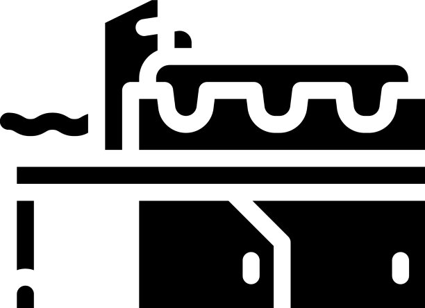 金属生产工业设备字形图标图片下载