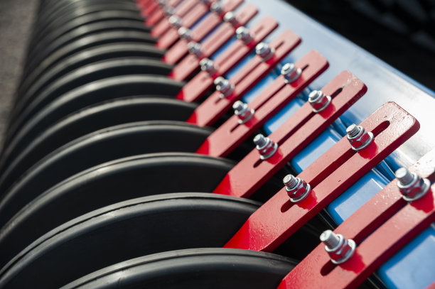 工业机械元件的特写图片下载