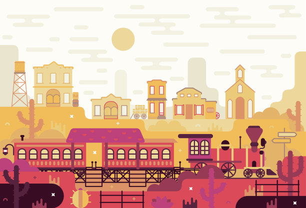 旧火车站在火车站-西野插图，客运站旁边的村庄图片下载