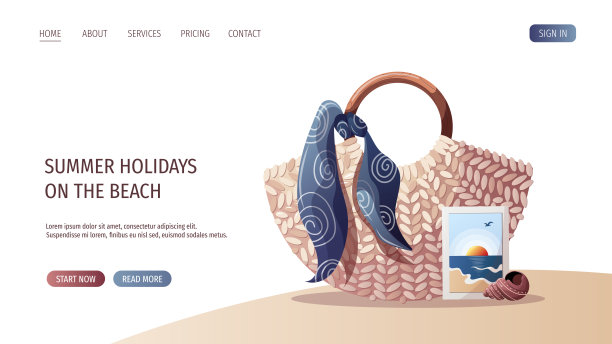 藤袋，海滩摄影和贝壳。图片下载