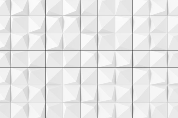 现代瓷砖墙。黑暗背景设计。3 d渲染。图片下载