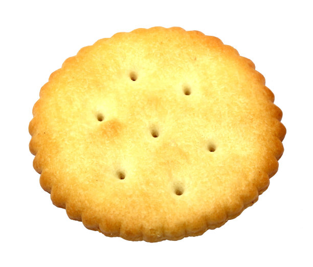 脆皮饼干â-孤立在白色背景图片下载