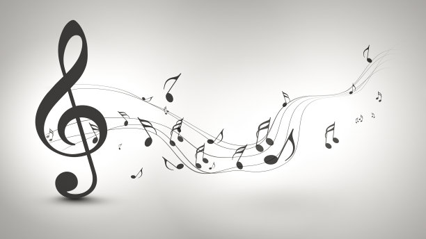 概念上的音乐背景图片下载