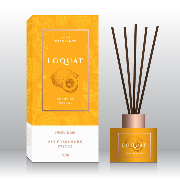 枇杷家里抽香贴的标签图片下载