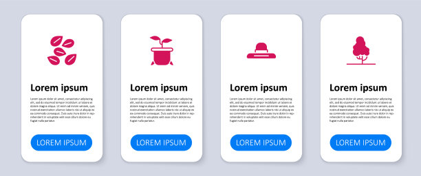 把果树农民工人帽栽在盆里图片下载