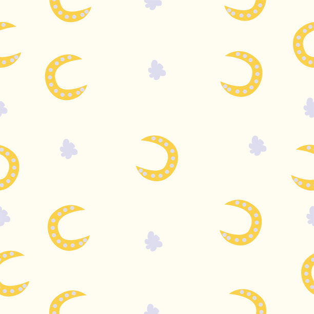 天衣无缝的宝宝图案可爱的宝宝星星和彩虹云创意夜风格为孩子精致，宝宝纹理为织物包裹纺织品墙纸服装背景宝宝睡衣矢量插图图片下载