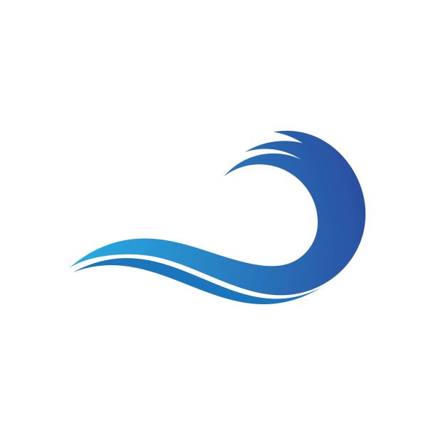 水波的标志图片下载