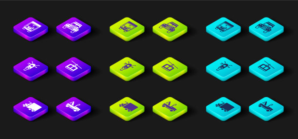 集送货货车、拖车、滑板车、缆车于一体图片下载