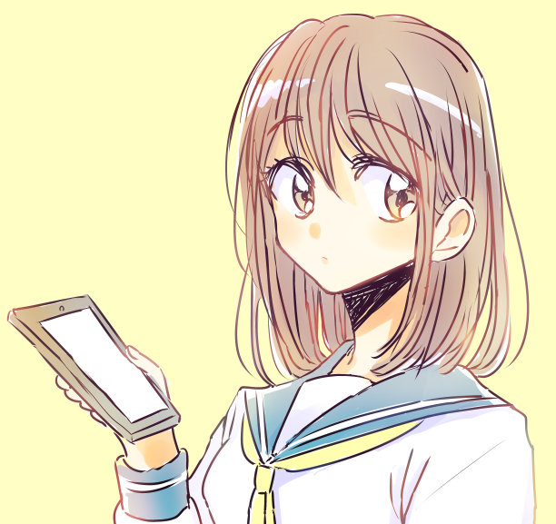 有智能手机的放荡女学生图片下载