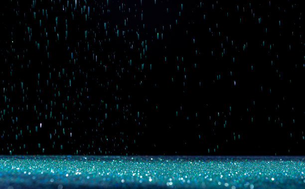 摘要圣诞和散景灯与闪光的背景。图片下载