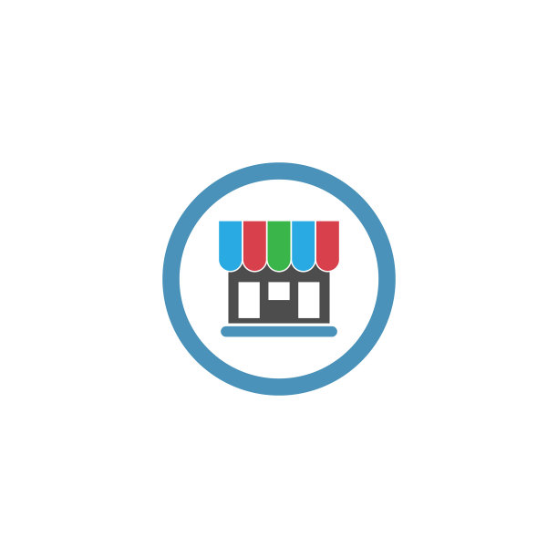 商店图标标志设计模板图片下载