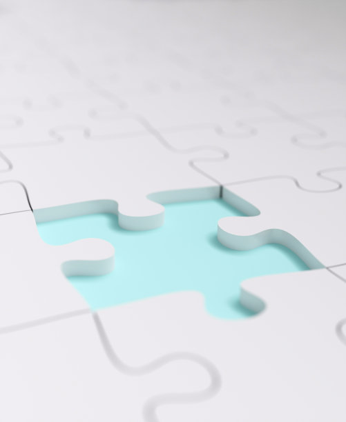 缺少一块拼图3d渲染图片下载