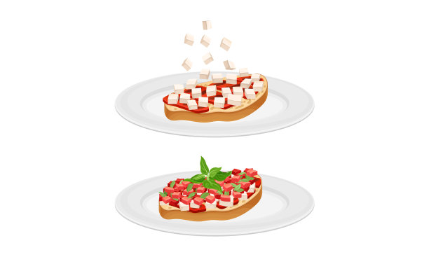 意式烤面包烹饪用烤面包片图片下载