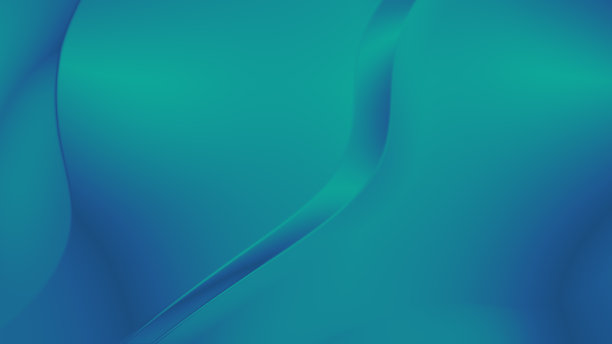 近景抽象光滑彩色蓝色银流体波背景。液体全息彩色纹理背景。高质感的。高质量的细节。图片下载