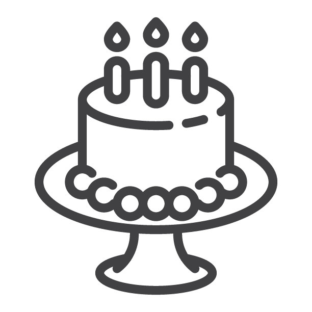 生日蛋糕系列图标图片下载