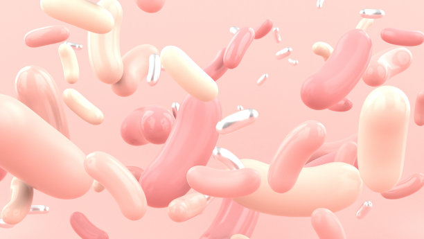 豆子形状的抽象对象图片下载