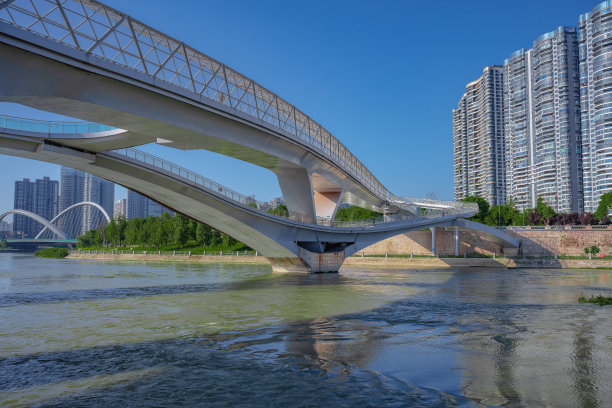 成都五斗子桥，阳光明媚的一天图片下载