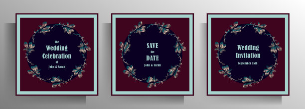 婚礼设计集图片下载