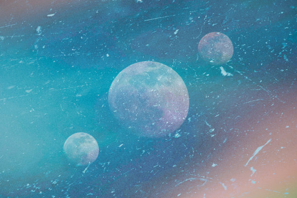 月亮艺术白天月亮背景艺术作品从蓝天月亮图片下载