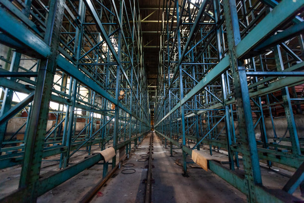 钢铁工业内部图片下载