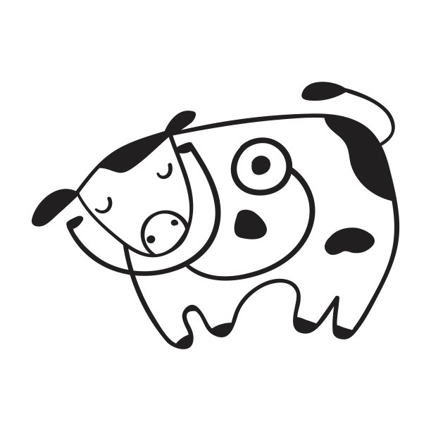 牛与听诊器。图片下载