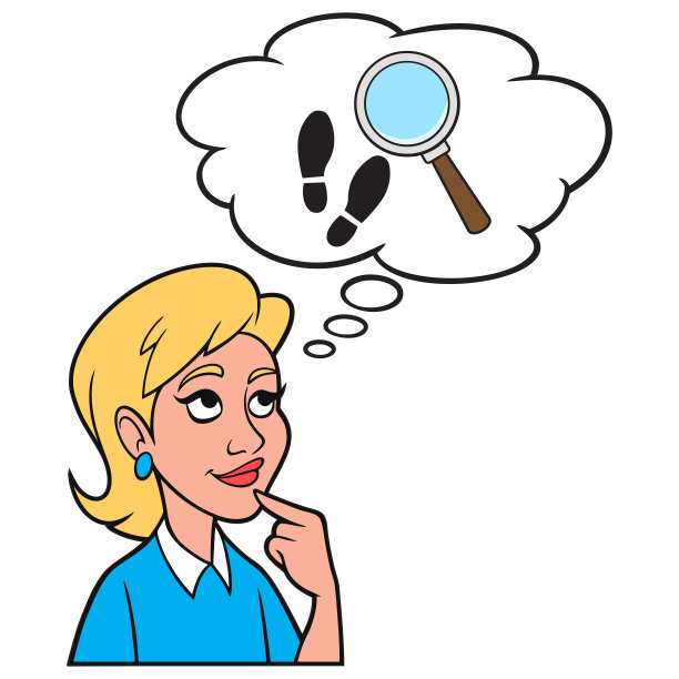 女孩在考虑调查图片下载