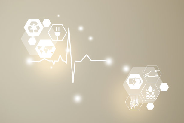 生态友好和可持续的环境理念。节电节能、能源节约。未来3D技术图片下载