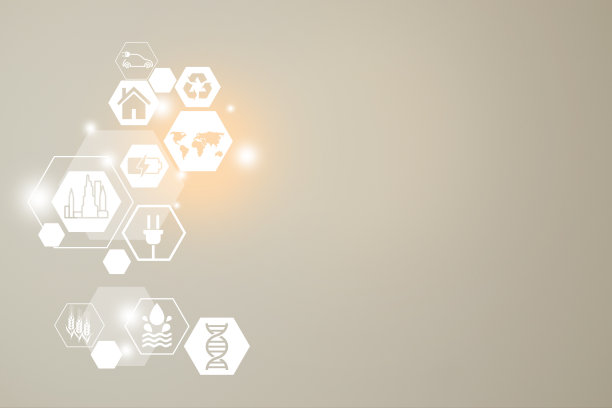 生态友好和可持续的环境理念。节电节能、能源节约。图片下载