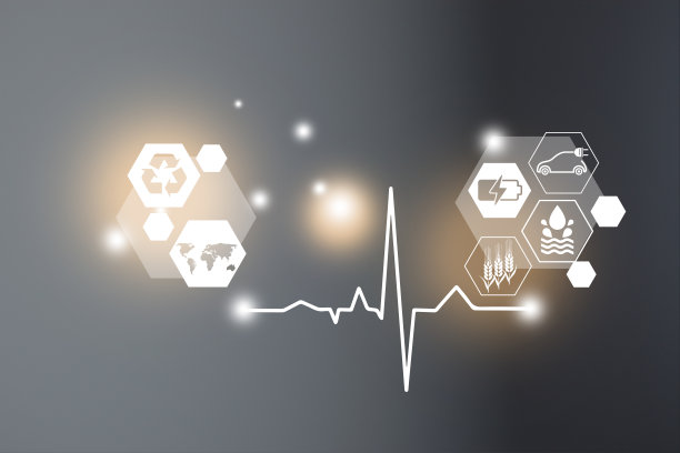 生态友好和可持续的环境理念。节电节能、能源节约。图片下载