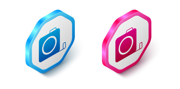 等距轮盘结构图标孤立上图片下载