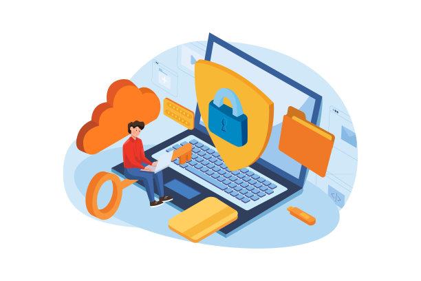 聪明的家伙使用现代数字安全图片下载