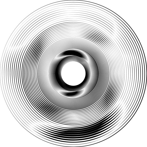 抽象同心圆旋涡涡旋图片下载