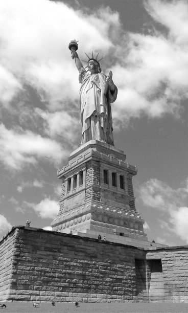 纽约的黑与白图片下载