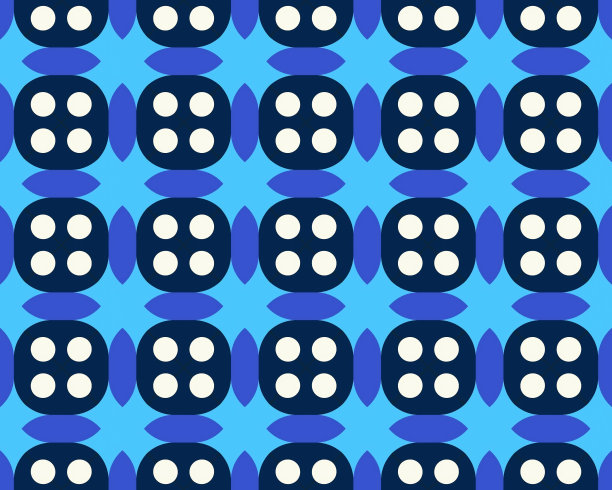 无缝插图彩色瓷砖图案的背景或墙纸图片下载