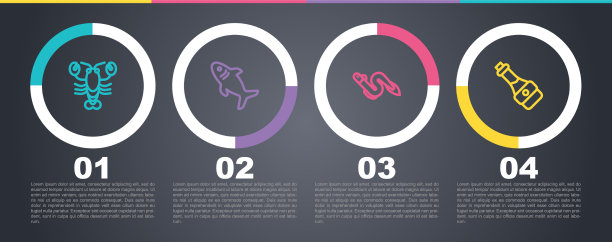 定线龙虾、鲨鱼、鳗鱼、鱼和酱油图片下载