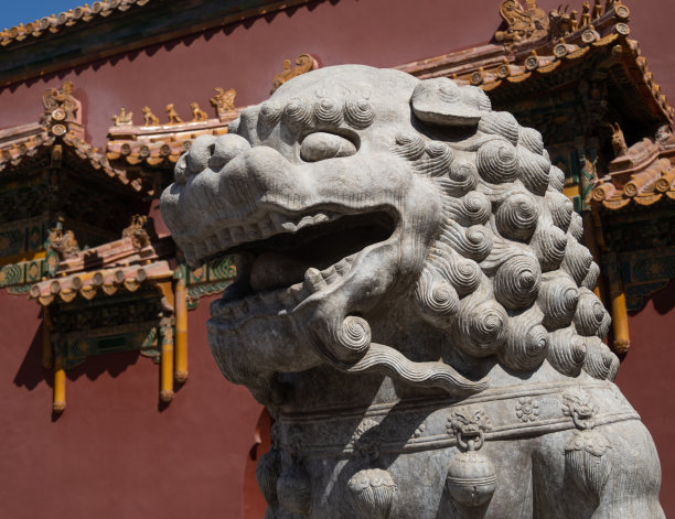 中国石头狮子图片下载