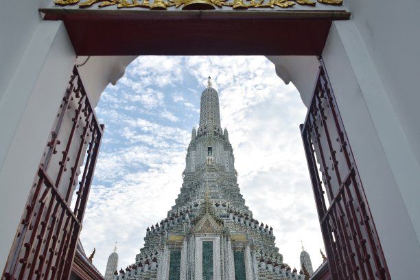 黎明寺佛塔入口图片下载