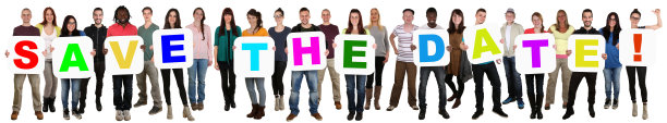 保存年轻人的日期邀请信息组图片下载