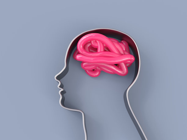 人的头部充满了大脑图片下载