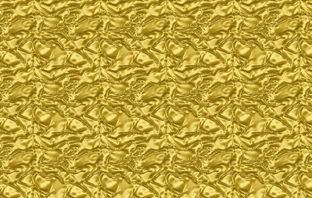 金色的褶皱纹理作为图案和背景图片下载