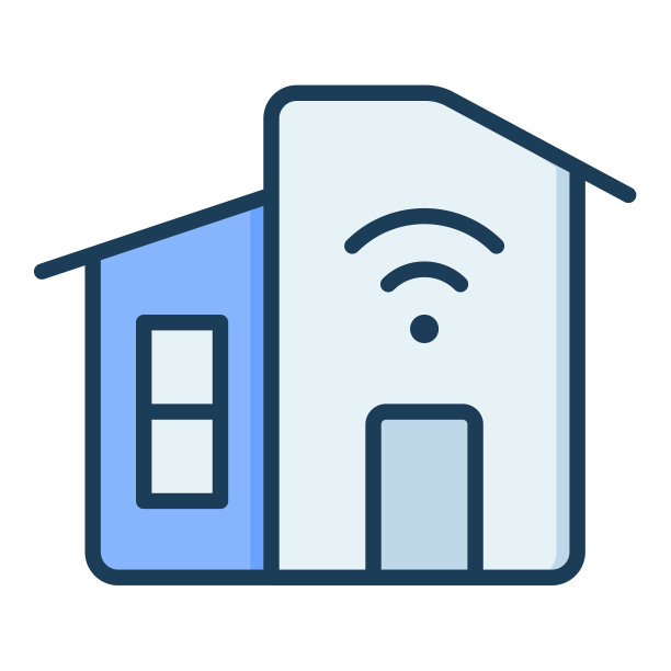 智能家居WiFi物联网独立图标图片下载