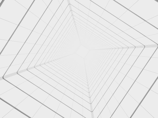 抽象的广场背景。抽象的几何形状。极简的创意设计概念背景。3D渲染。图片下载