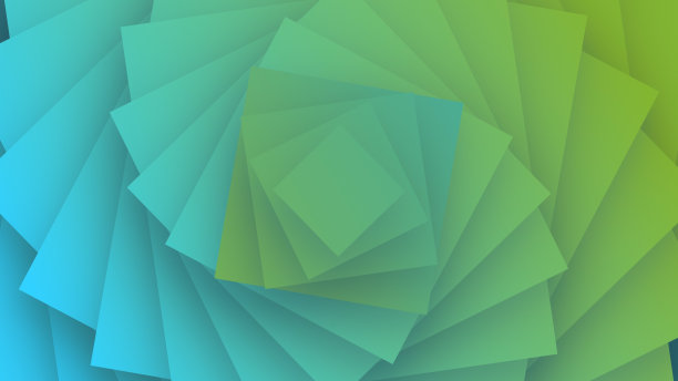 绿色方形图案背景图片下载