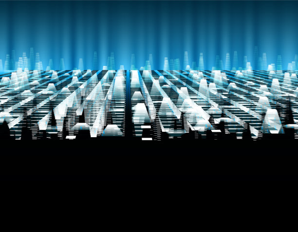 数字技术的抽象背景未来主义图片下载